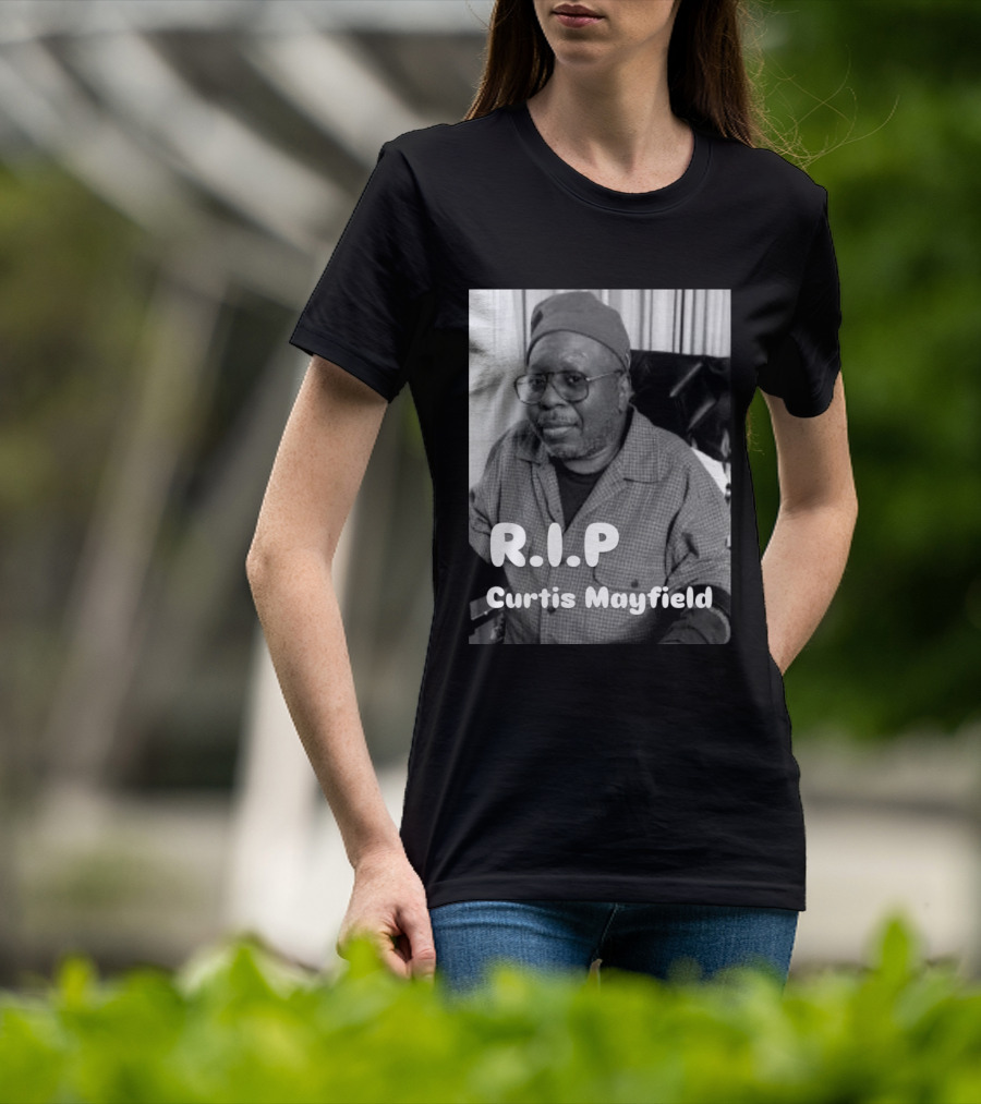 RIP Curtis Mayfield Memory July 13 1990 T-Shirt