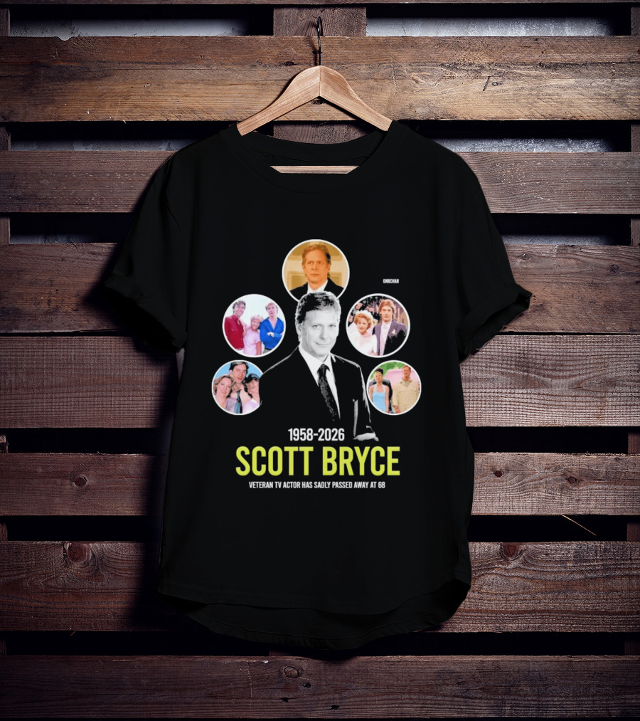 Scott Bryce 1958 2026 Veteran TV Actor Remembered T-Shirt