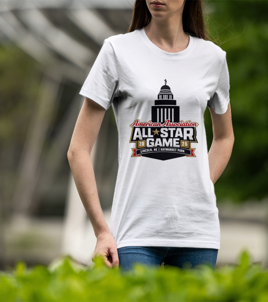 American Association All Star Game 2026 Haymarket Park Lincoln Nebraska Capitol Building T-Shirt