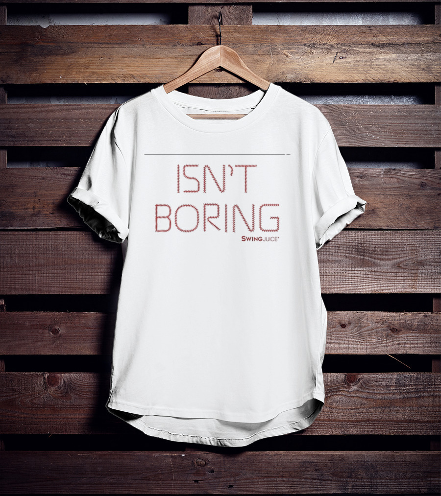 Baseball Isn't Boring Jordan Walker St. Louis Cardinals Swing Juice T-Shirt