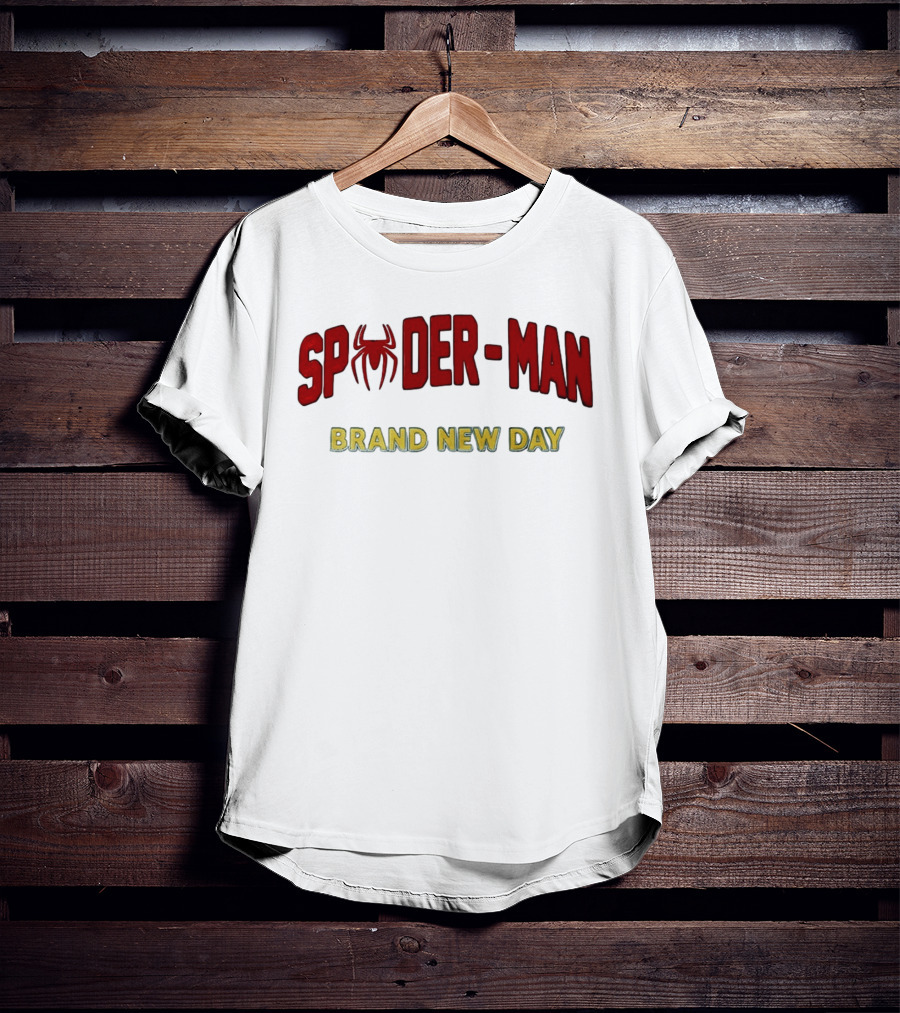 Spider Man Brand New Day Embroidered T-Shirt