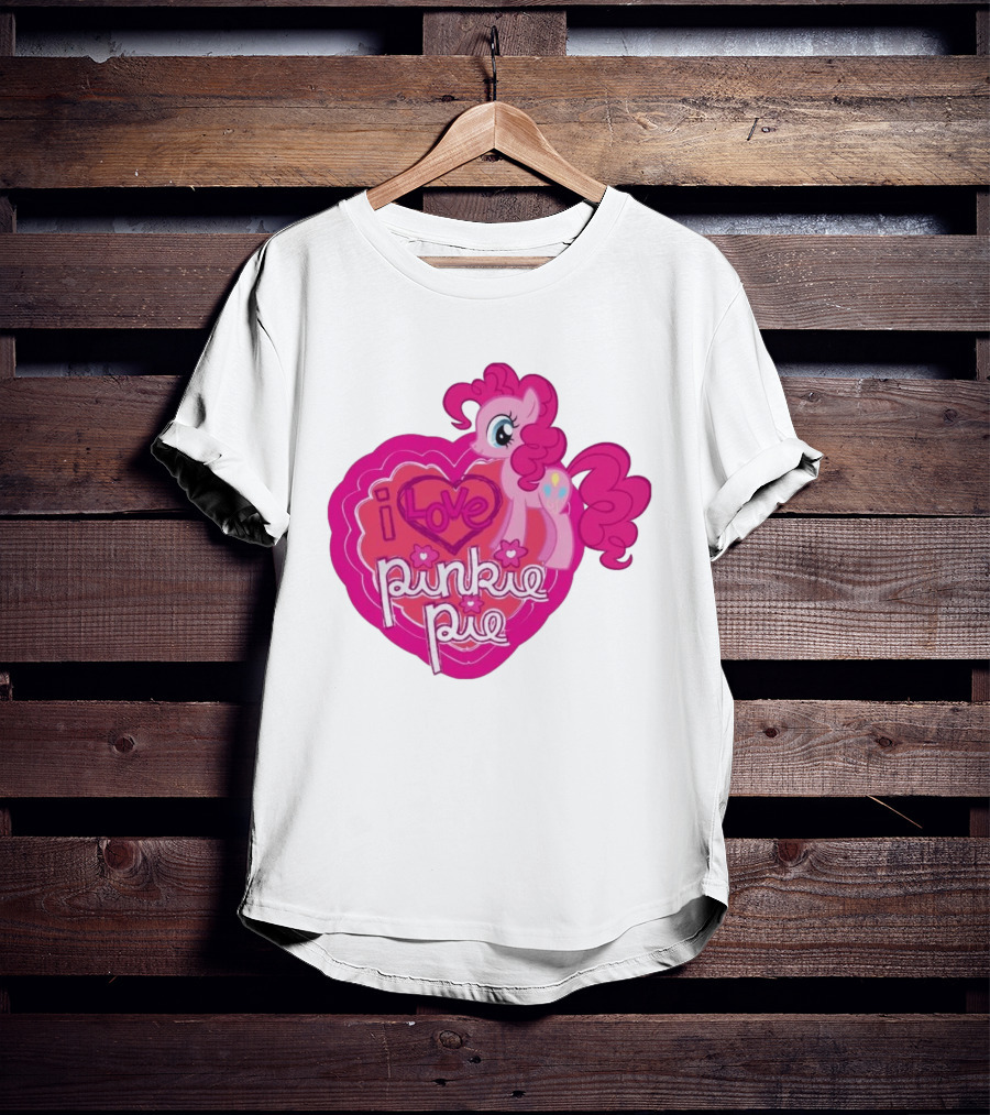 I Love Pinkie Pie My Little Pony Friendship Magic Fan Favorite T-Shirt