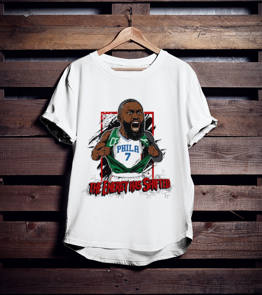 Philadelphia 76ers The Energy Has Shifted Jaylen Brown T-Shirt