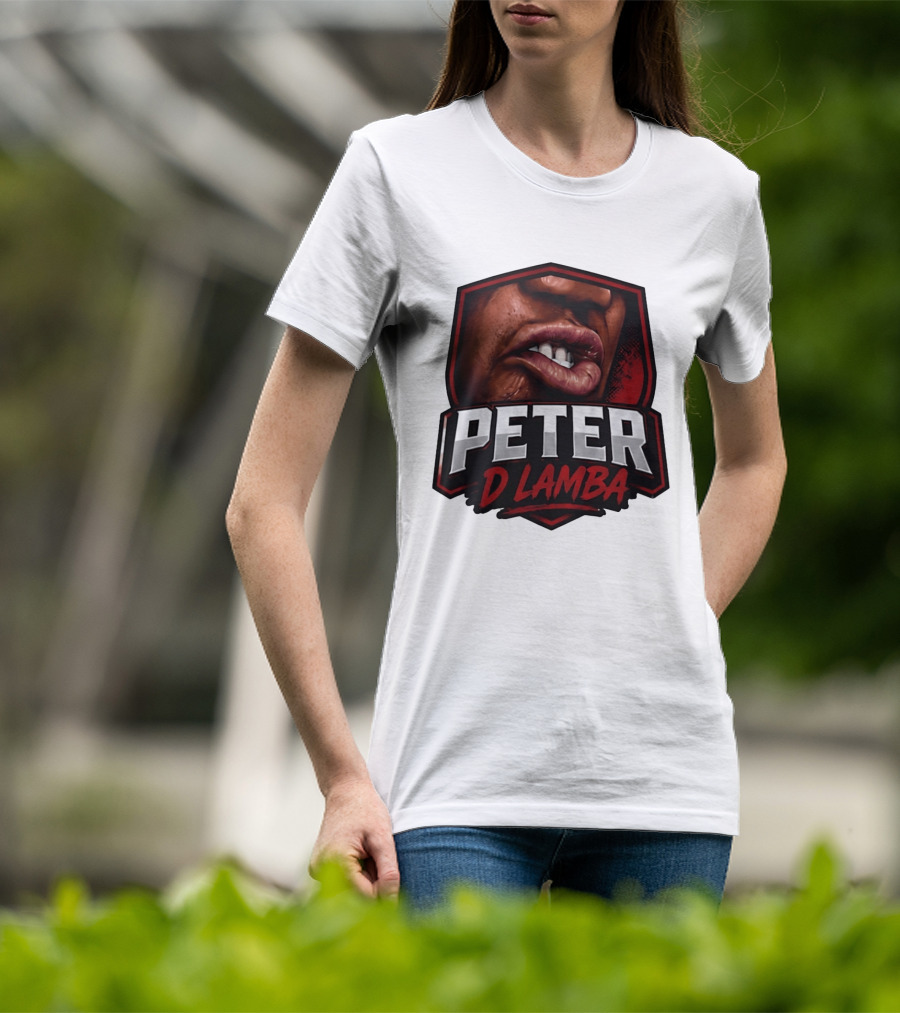 Peter D Lamba Nigerian Politics Satire Streetwear Bold Expression T-Shirt