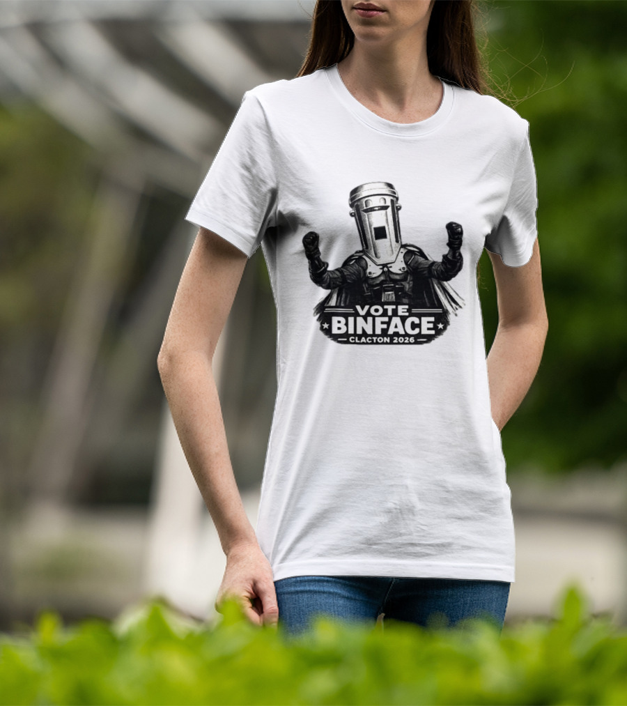 Vote Binface Clacton 2026 UK Election Campaign T-Shirt