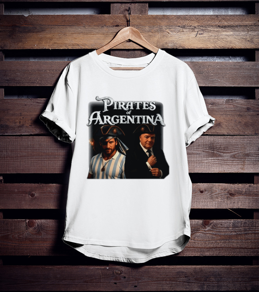 Pirates Of Argentina Messi Mashup Soccer Legend And Captain T-Shirt