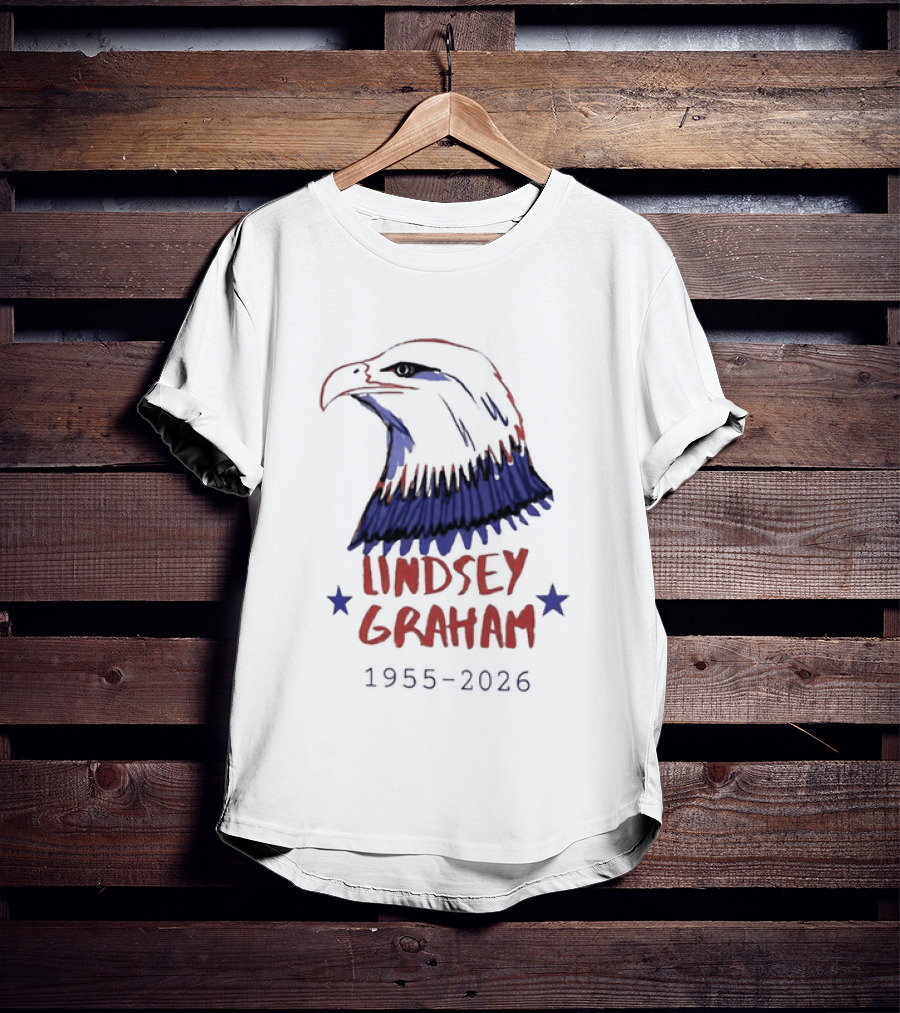 Lindsey Graham 1955 2026 Patriotic Eagle T-Shirt