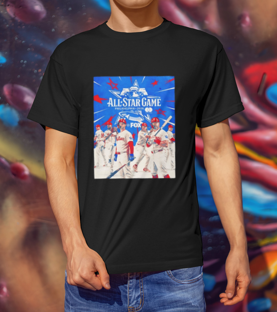 2026 All Star Game Philadelphia Phillies Major League Baseball FOX T-Shirt