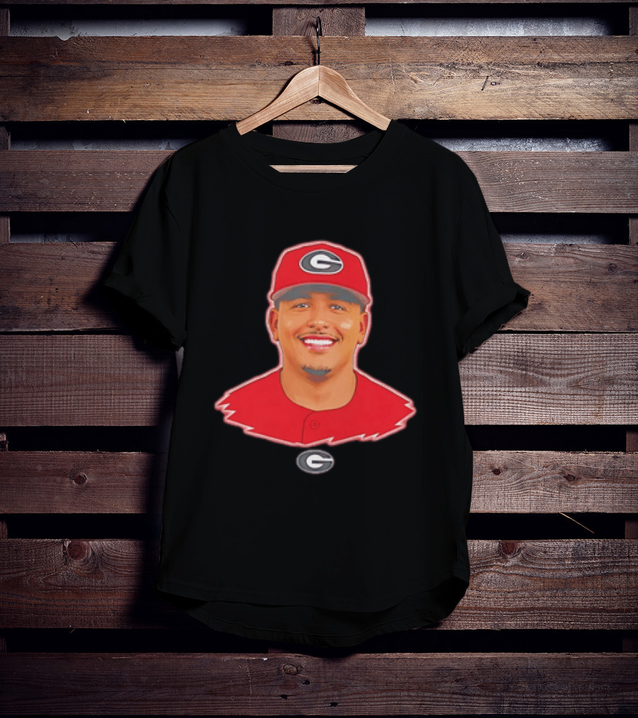 Bryce Calloway Georgia Bulldogs Baseball Cap And Jersey Sports Fan T-Shirt