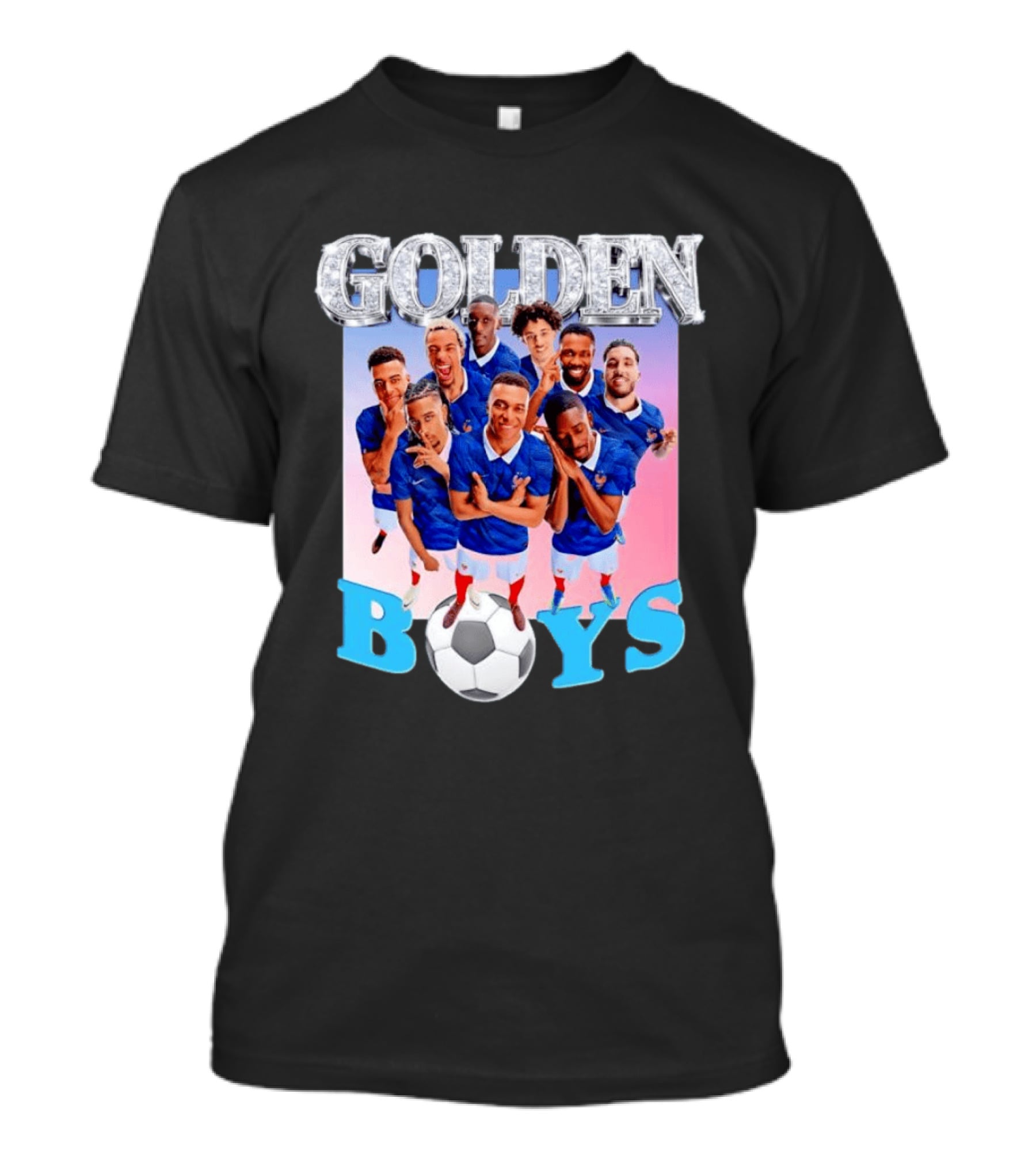 Kylian Mbappe Antoine Griezmann France National Football Team Golden Boys Soccer Players T-Shirt