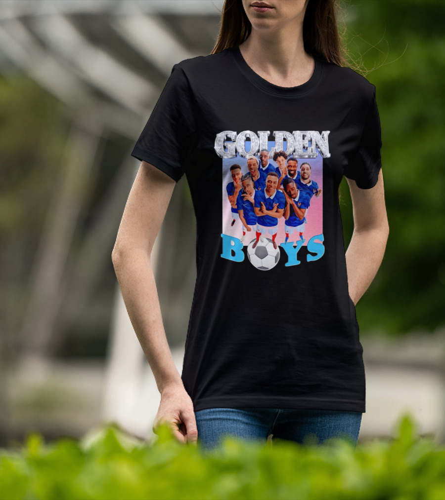 Kylian Mbappe Antoine Griezmann France National Football Team Golden Boys Soccer Players T-Shirt