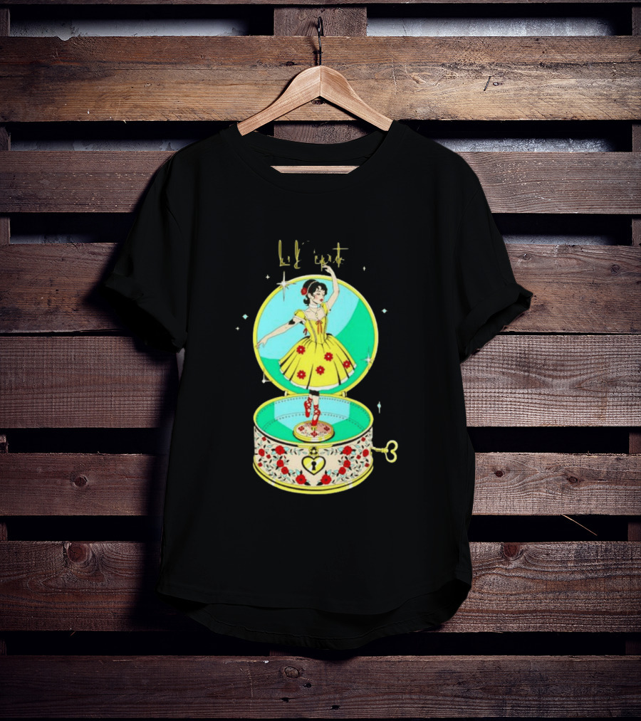 La Dispute Such Small Hands Ballerina Music Box Vintage Style Yellow Dress Flowers T-Shirt