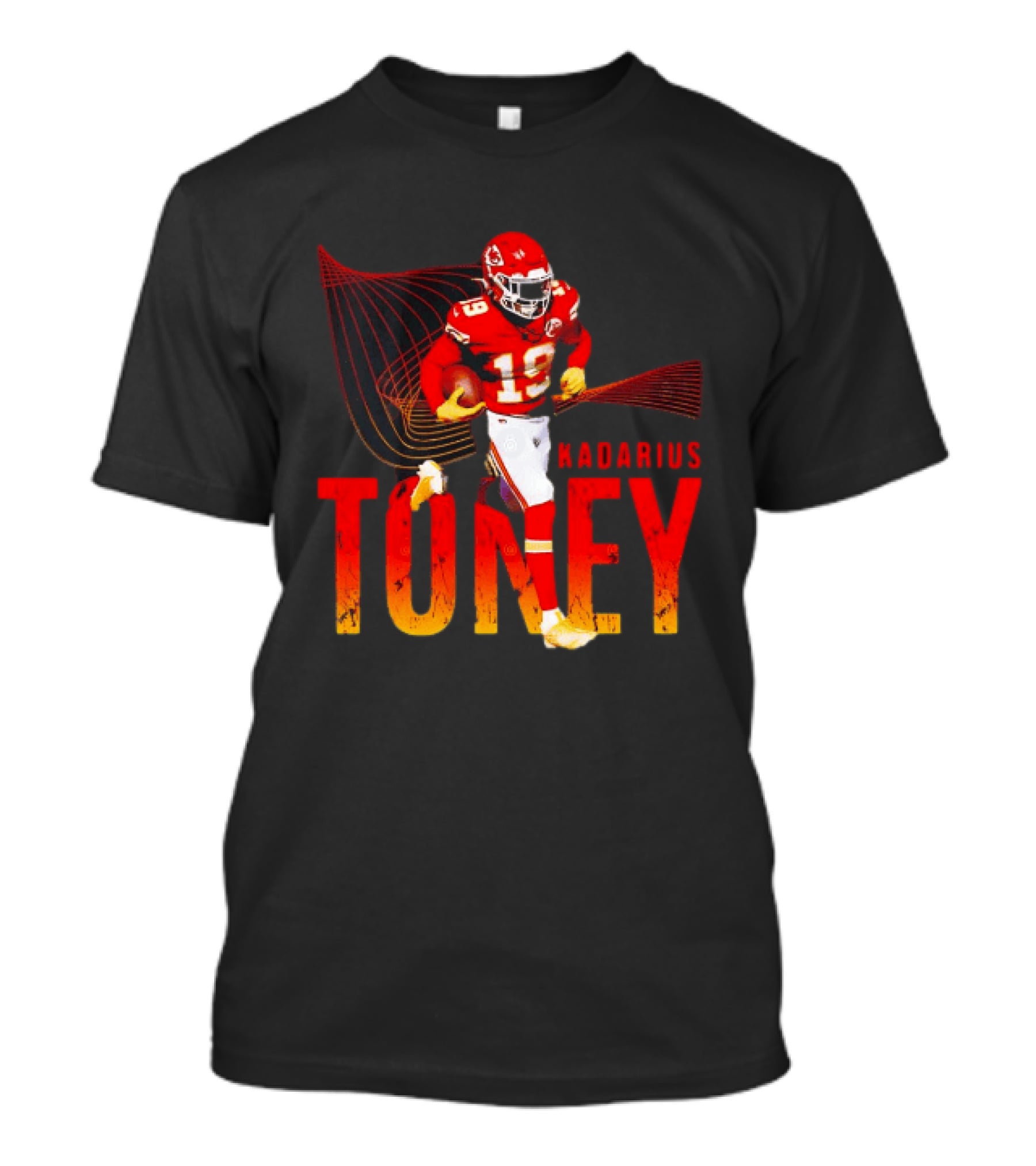 Kadarius Toney Kansas City Chiefs Running Football Star T-Shirt
