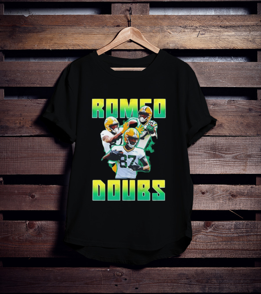 Green Bay Packers Football Romeo Doubs 87 Packers T-Shirt