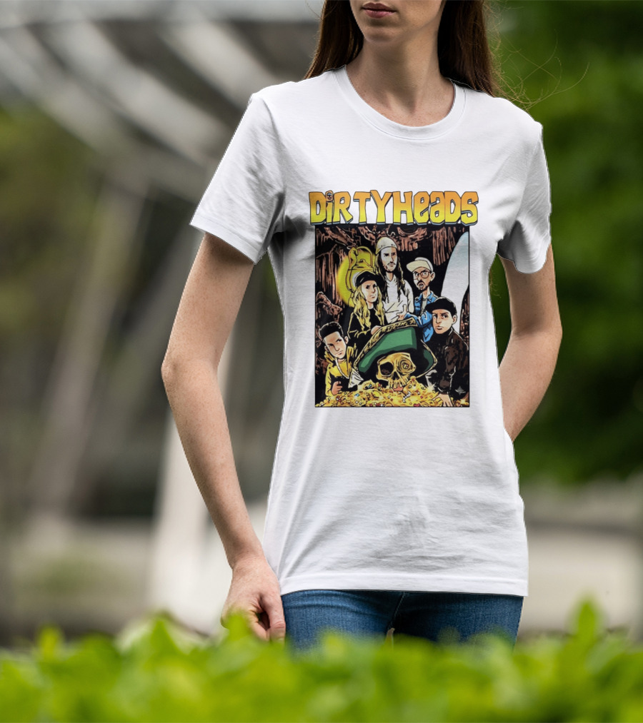 Dirty Heads Goonies Treasure Cave Adventure Tour 2024 T-Shirt
