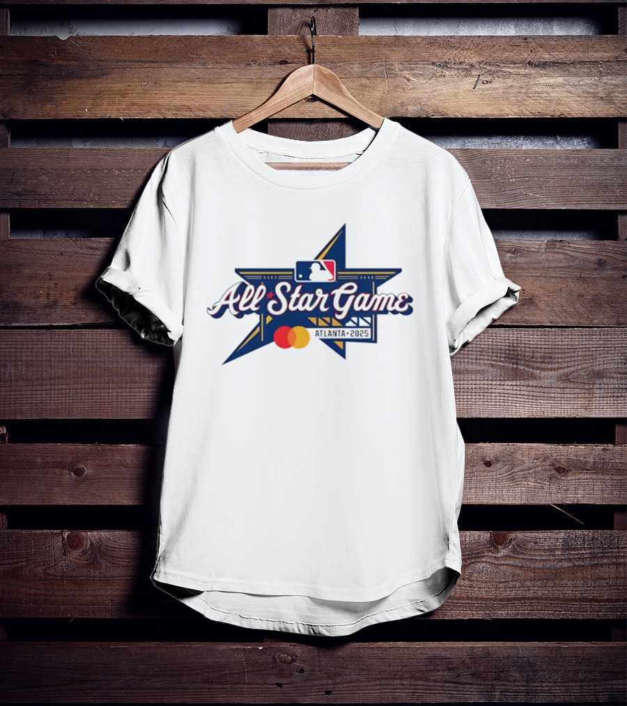 MLB All Star Game Atlanta 2025 Baseball MLB Logo Mastercard T-Shirt