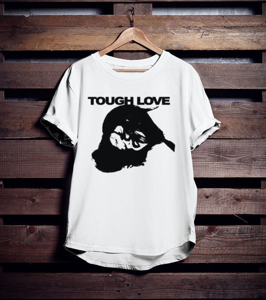 Tough Love Skull With Barbed Wire T-Shirt