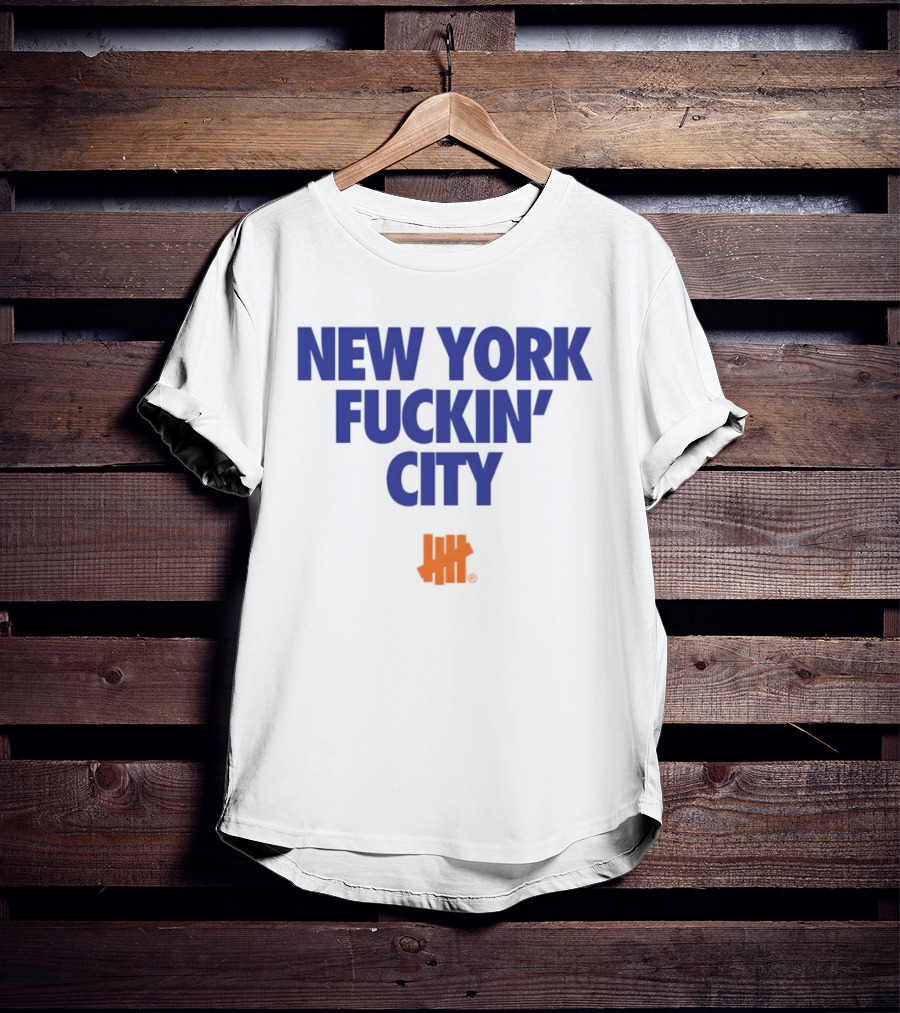 New York Knicks New York Fuckin' City Basketball 2026 NBA T-Shirt