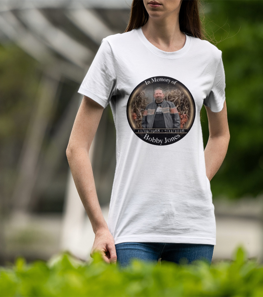 In Memory Of Bobby Jones 10/19/1968 7/12/2026 Harley Davidson T-Shirt