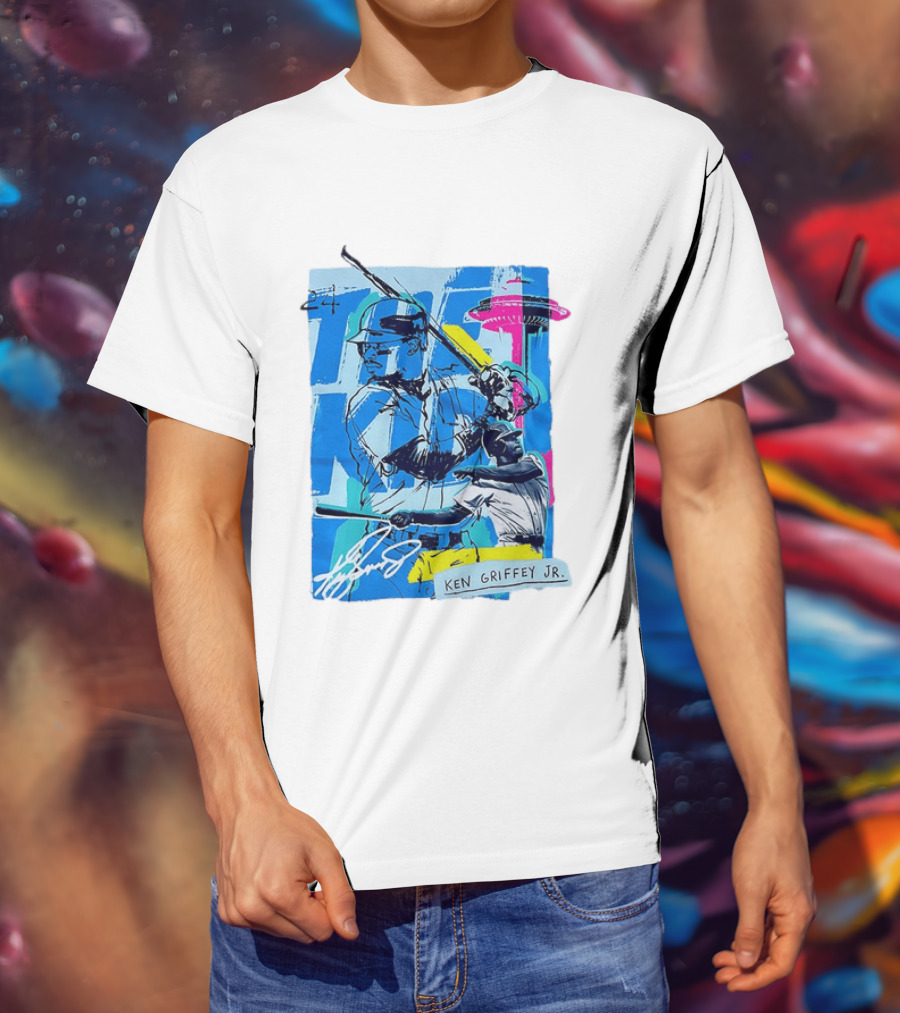 Ken Griffey Jr Seattle Mariners Baseball Legend T-Shirt