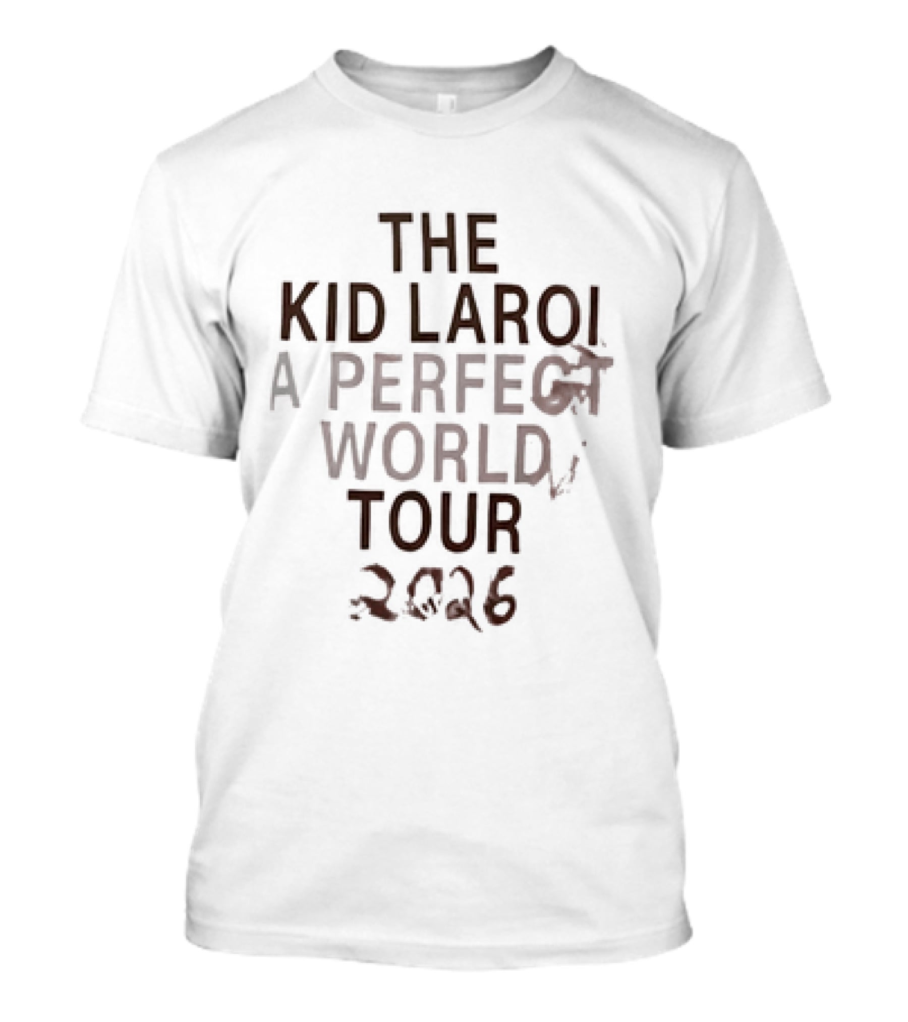 The Kid Laroi A Perfect World Tour 2026 T-Shirt