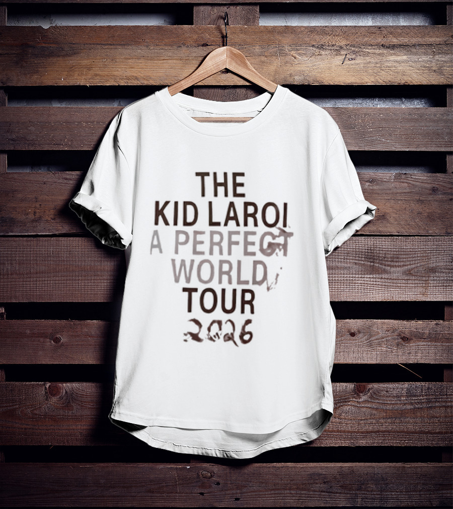 The Kid Laroi A Perfect World Tour 2026 T-Shirt