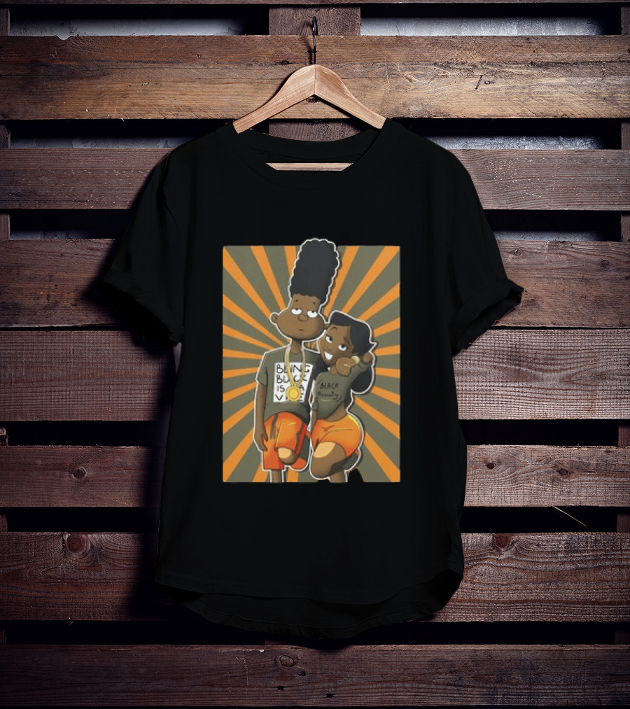 Black Beauty A Different Love Olive Green And Orange Jordan 5S Matching Sneaker T-Shirt