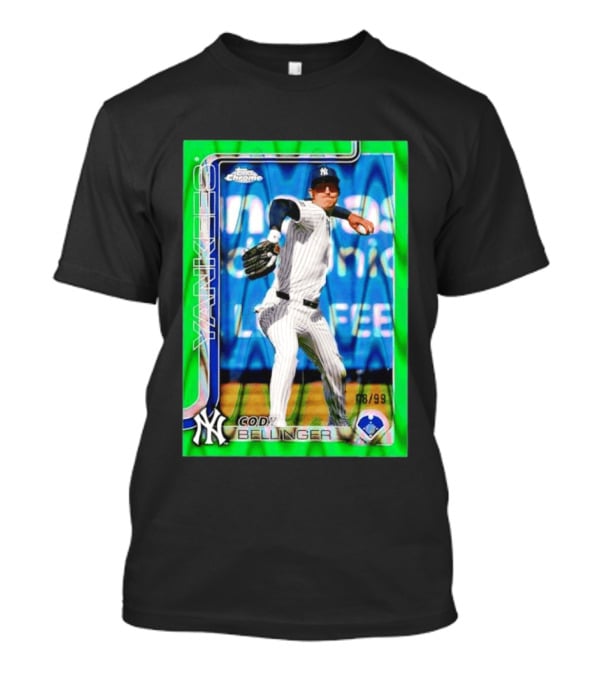 Cody Bellinger 08 99 Topps Chrome Yankees T-Shirt