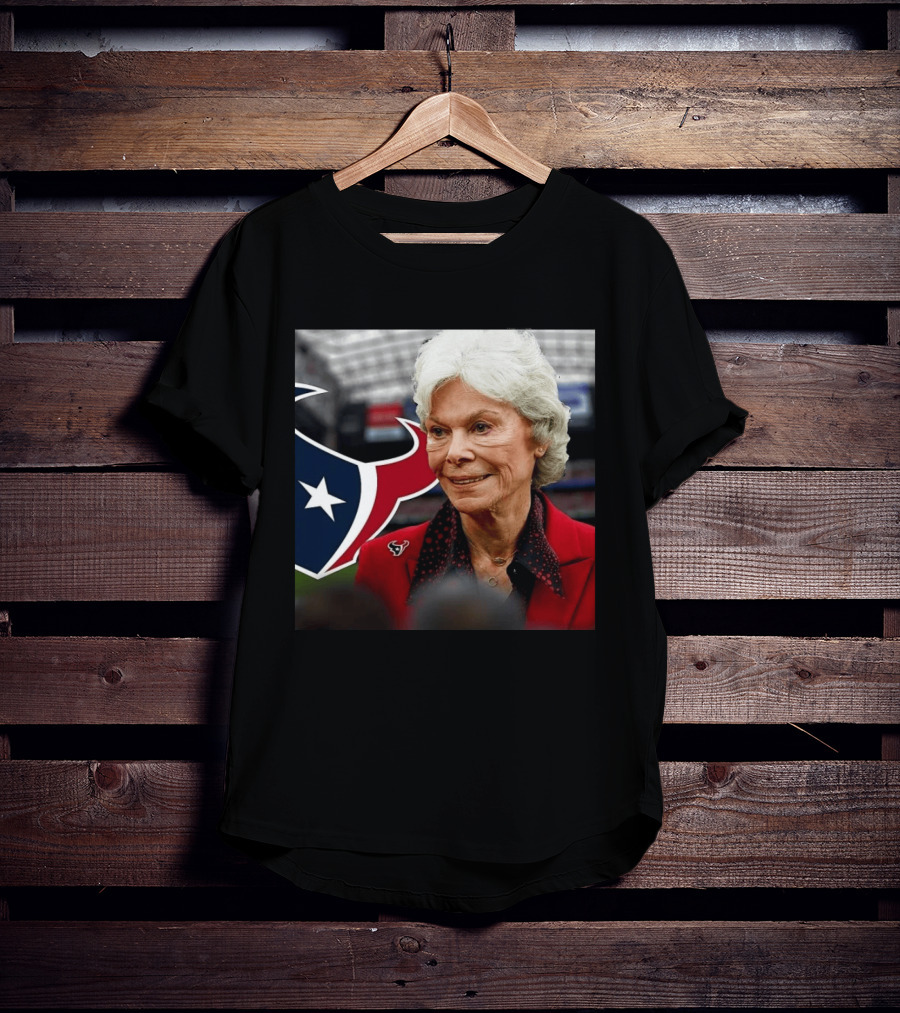 Houston Texans Co Founder Janice McNair Legacy Honored T-Shirt