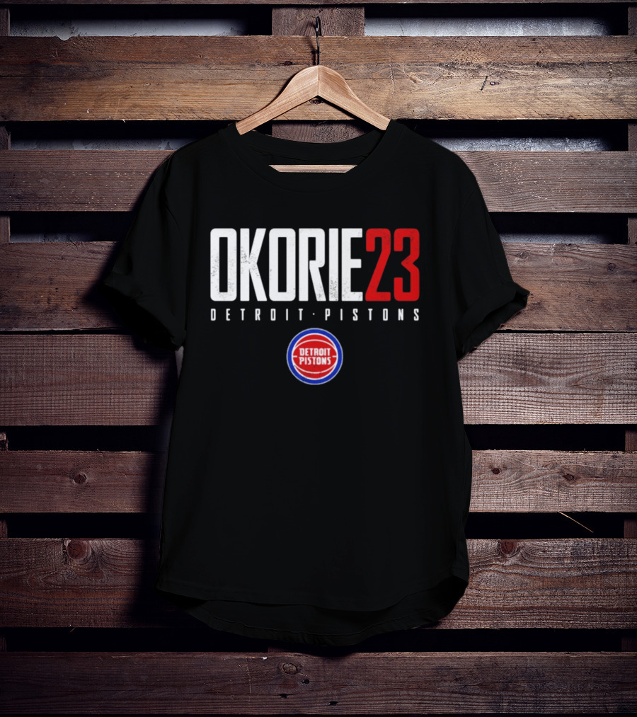 Okorie 23 Detroit Pistons T-Shirt