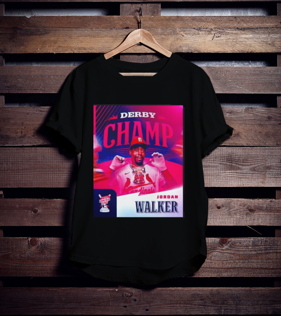 Jordan Walker St Louis Cardinals Home Run Derby Champ 2026 T-Shirt