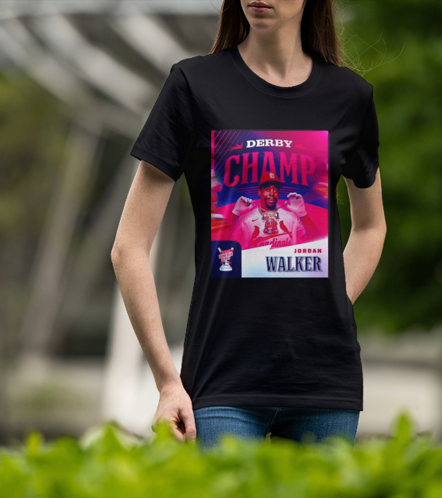 Jordan Walker St Louis Cardinals Home Run Derby Champ 2026 T-Shirt