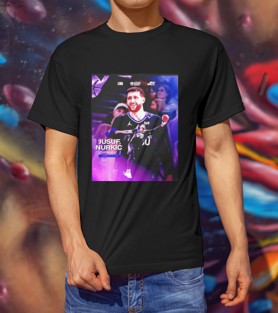 Jusuf Nurkić NBA Utah Jazz Contract 2 Years 22 Million T-Shirt