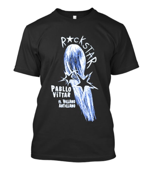 Rockstar Pabllo Vittar Ft. Villano Antillano T-Shirt