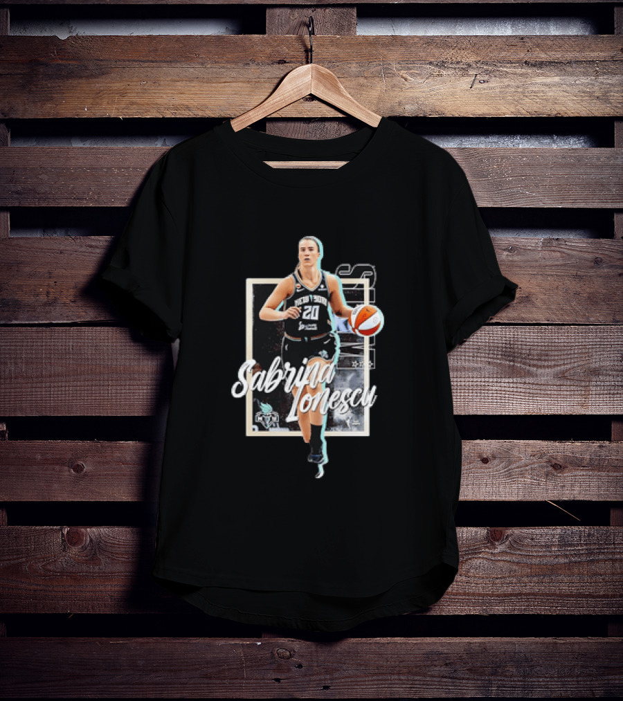 Sabrina Ionescu New York Liberty Basketball Star 20 T-Shirt
