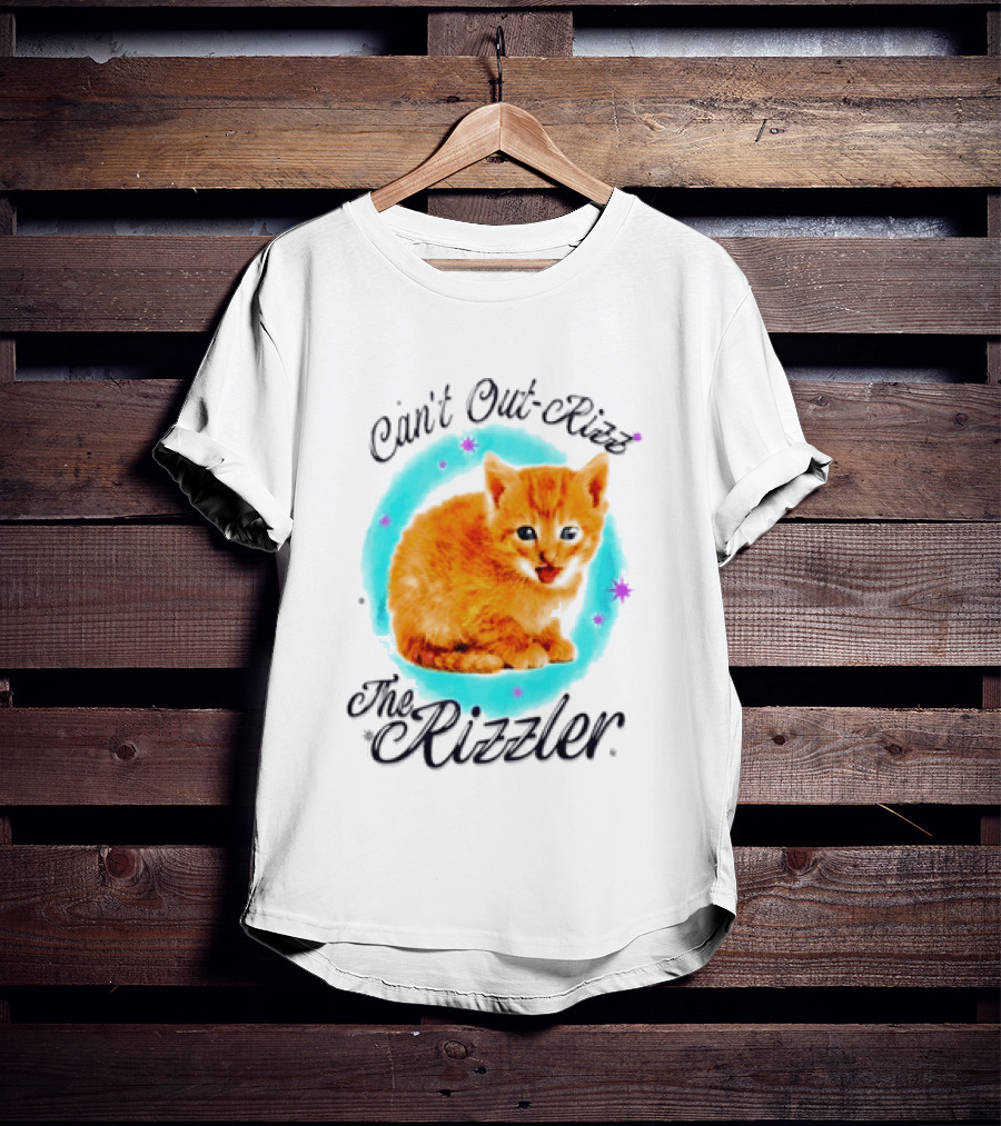Can't Out Rizz The Rizzler Cat T-Shirt