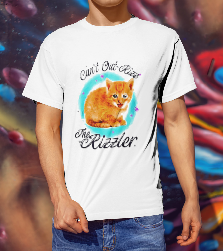Can't Out Rizz The Rizzler Cat T-Shirt