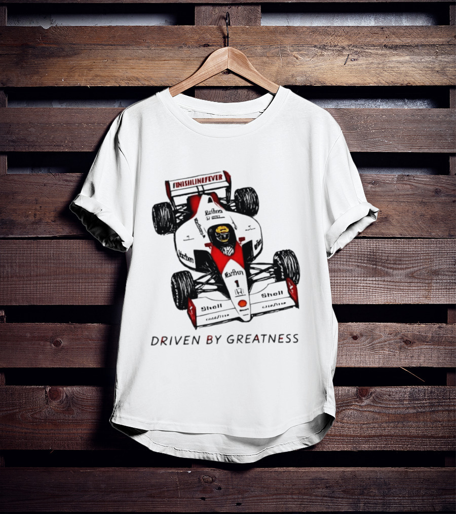 Driven By Greatness Finishlinefever Formula 1 Racing McLaren T-Shirt