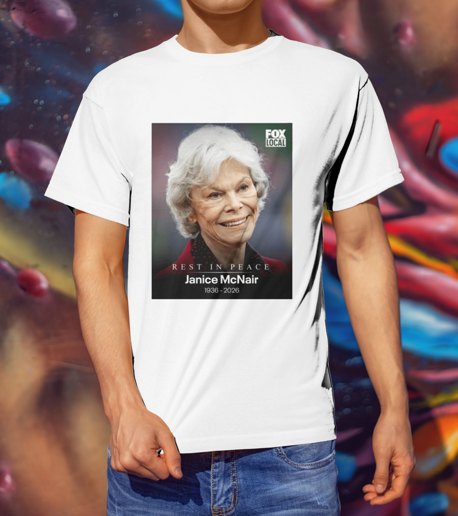 Rest In Peace Janice McNair 1936 2026 FOX Local Memorial T-Shirt