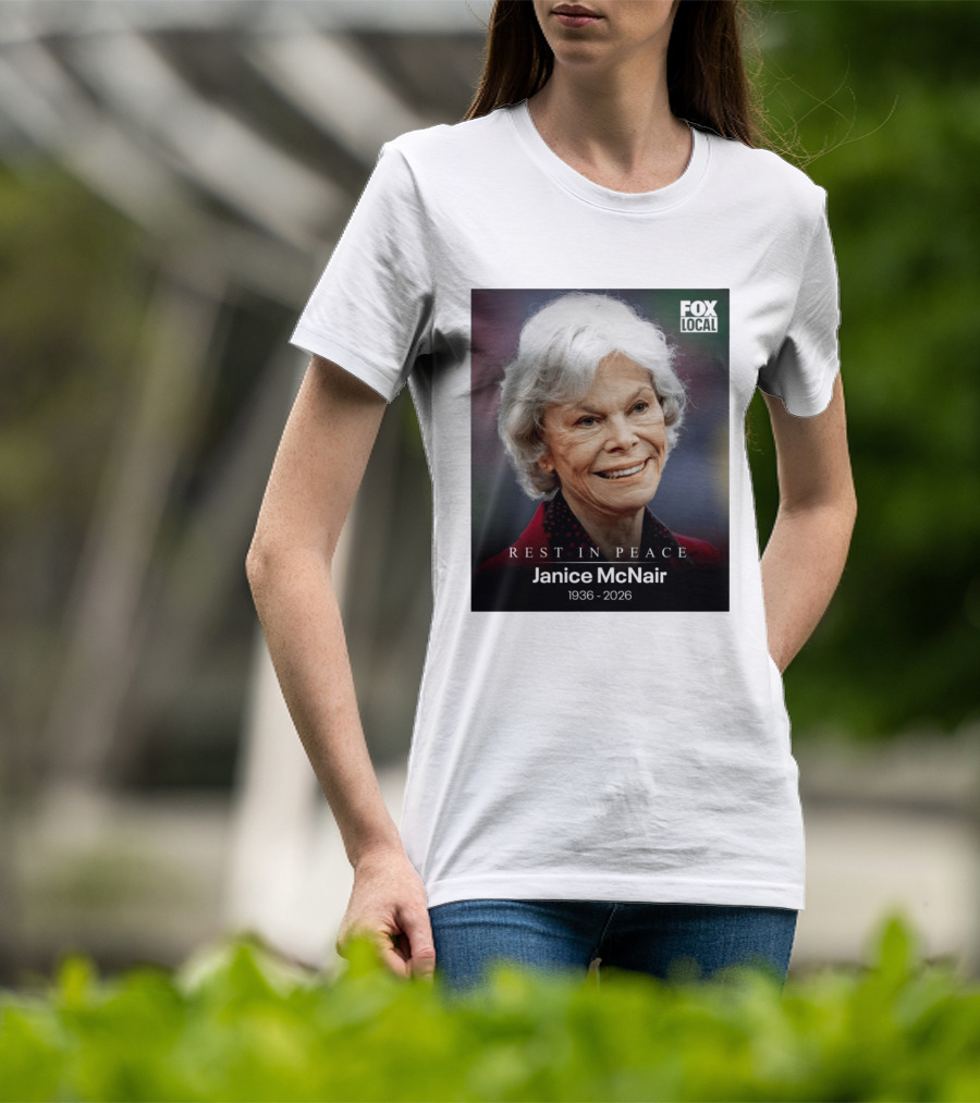Rest In Peace Janice McNair 1936 2026 FOX Local Memorial T-Shirt