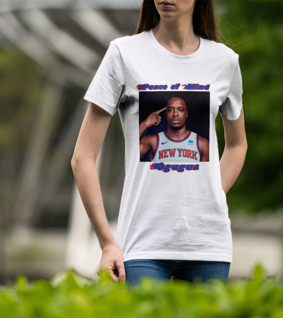 New York Knicks Basketball OG Anunoby Peace Of Mind Ogugua 2026 T-Shirt