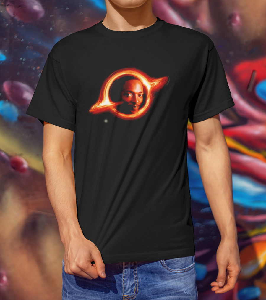 Anthony Mackie Black Hole Son Meme Actor Image T-Shirt