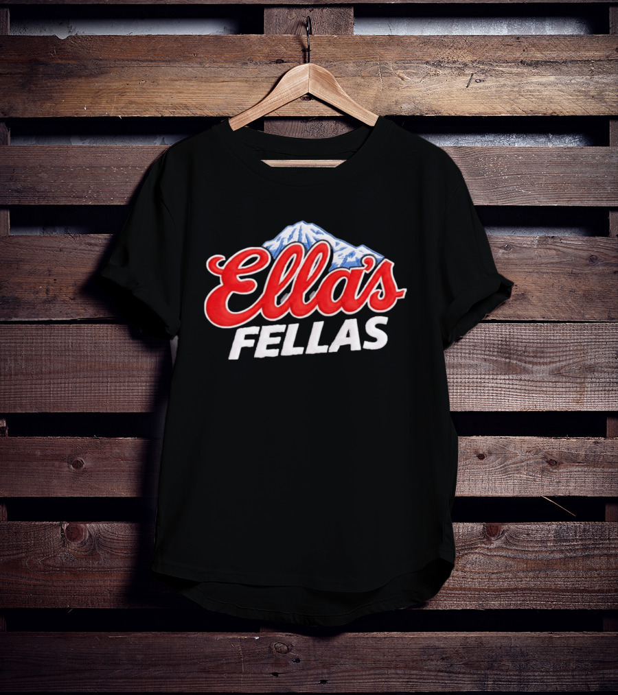 Ella's Fellas Mountain Country Music Lover T-Shirt