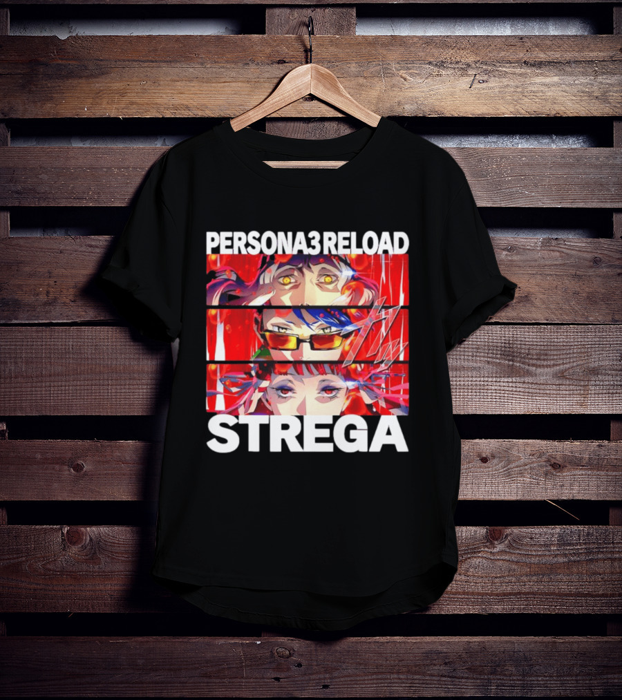 Takaya Sakaki Jin Shirato Chidori Yoshino Persona 3 Reload Strega Characters Persona 3 Reload T-Shirt