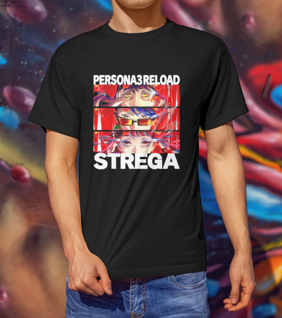 Takaya Sakaki Jin Shirato Chidori Yoshino Persona 3 Reload Strega Characters Persona 3 Reload T-Shirt