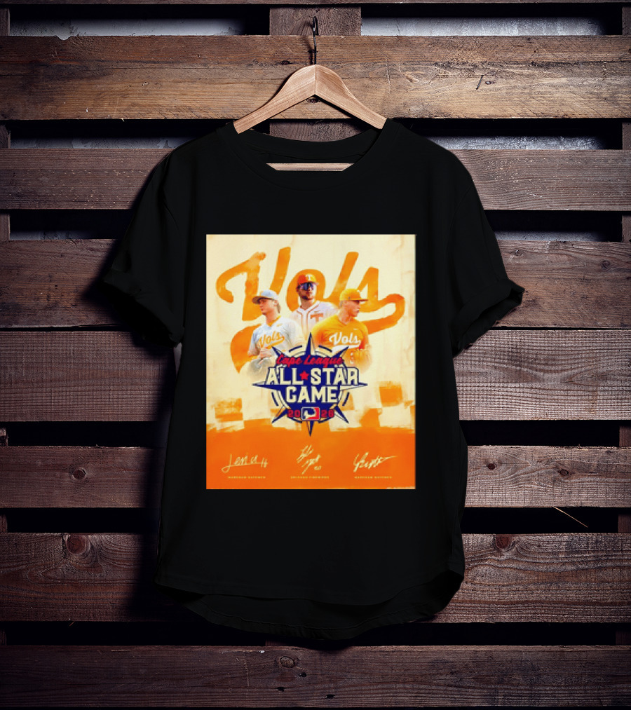 Tennessee Vols Cape League All Star Game 2026 T-Shirt