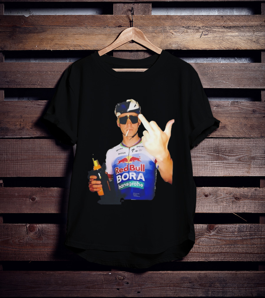 Remco Evenepoel Red Bull BORA Hansgrohe Smoking Gesture T-Shirt