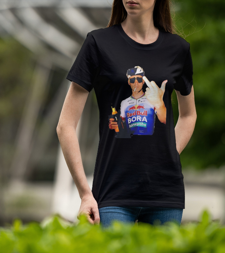 Remco Evenepoel Red Bull BORA Hansgrohe Smoking Gesture T-Shirt
