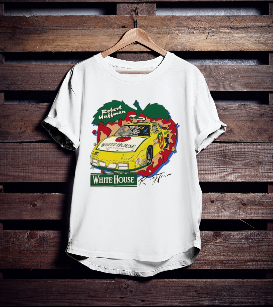 1996 Robert Huffman White House Apple Juice #37 Goody's Dash Series Car Racing T-Shirt