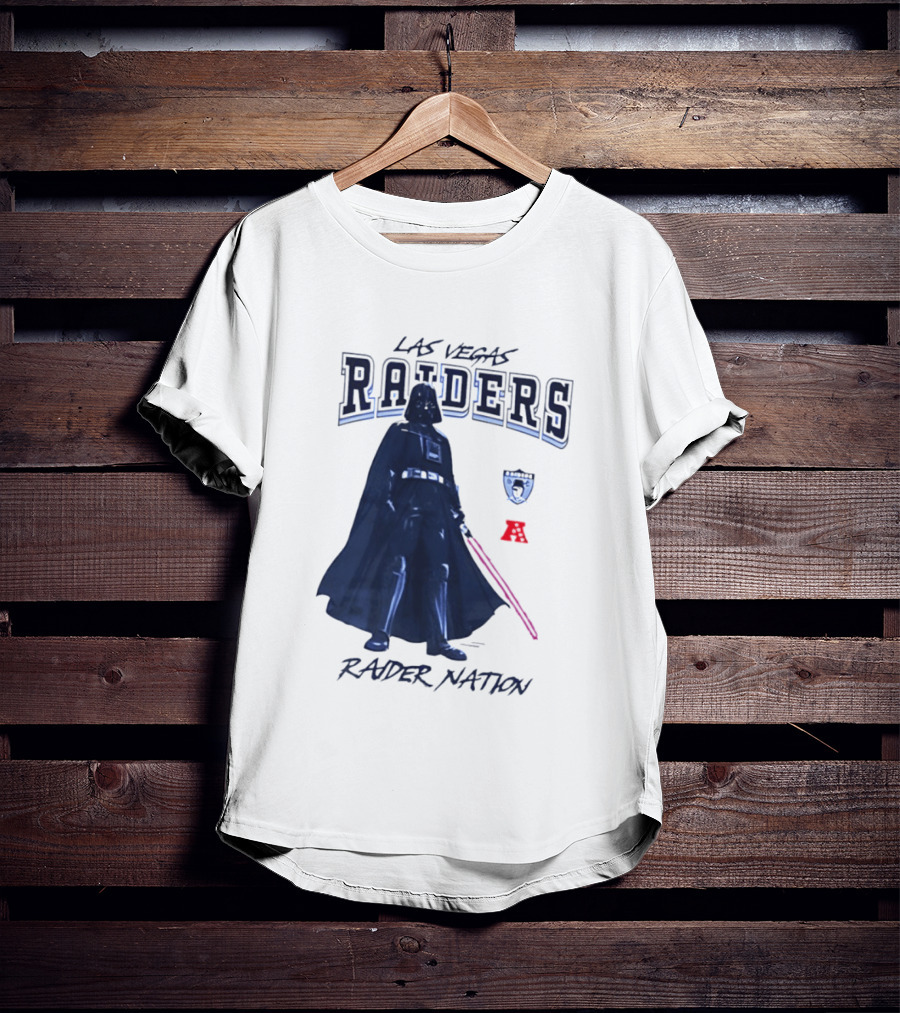 Las Vegas Raiders Darth Vader Raider Nation Star Wars 2026 T-Shirt